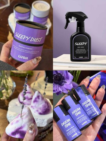 LUSH國際睡眠日療癒香氛清單！「睡公主薰衣草香」一聞秒躺平，必買舒眠香氛今晚帶你進夢鄉！