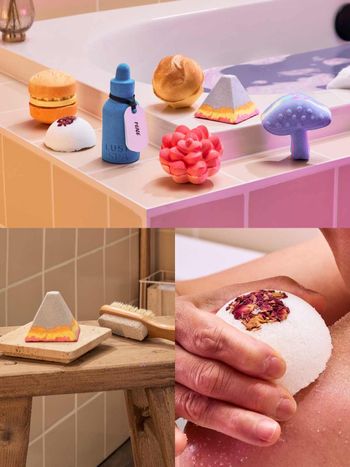 在家就能享受LUSH水療體驗！SPA級療癒汽泡彈、固體磨砂、沐浴果凍...，送禮必選限定禮盒、保證送進心坎裡！