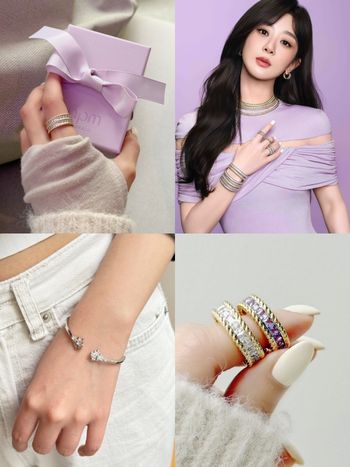 APM新品美的太誇張！薰衣草紫小戒指、銀白交織項鍊...戴上穿搭瞬間高級感滿滿！