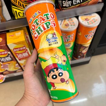 蠟筆小新洋芋片超好吃😋