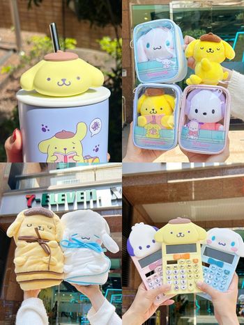 7-11開賣三麗鷗狗狗軍團周邊！超爆萌「大頭布丁狗冰壩杯、大耳狗毯子、帕恰狗絨毛吊飾」全都太欠買！