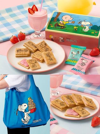 Sugar Butter Tree又跟史努比聯名！春季限定「草莓奶昔夾心餅」+史努比包裝太欠買、還有周邊要收！