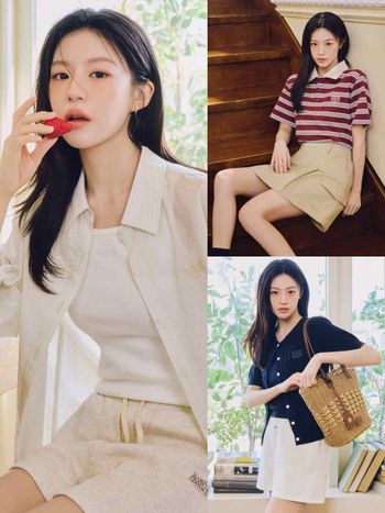 M+FG超愛高允貞！新廣告化身「夏季女神」AI級美貌再現！針織上衣、小紅鞋想照單全收！