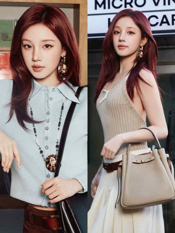 宋雨琦TORY BURCH新美照曝光！同款「肩背包、水桶包」超級燒、不愧是最強代言人！