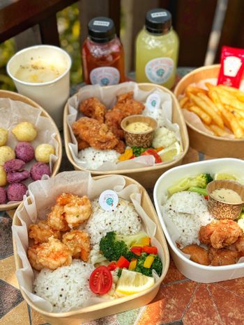 石岡鐵馬道厲害的蝦蝦飯😍😍