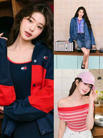 春日女神降臨！張員瑛最新TOMMY JEANS美照來了！逆天長腿太不科學、隨便一站就是畫報！