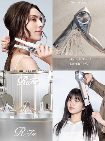 日本頂級髮品ReFa登台！日妞激推「養髮負離子吹風機、迷你離子夾」必收，髮神吳依霖親授沙龍級居家吹整技巧！