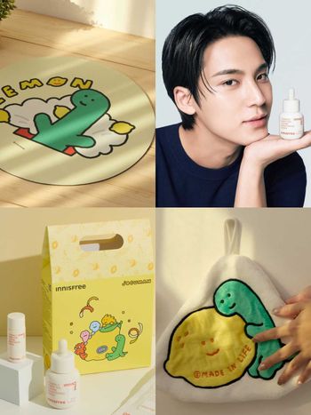 珉奎愛用「維他命C精華」推出JOGUMAN小腕龍聯名組！滿額贈超可愛擦手巾、造型地墊，錯過會後悔！