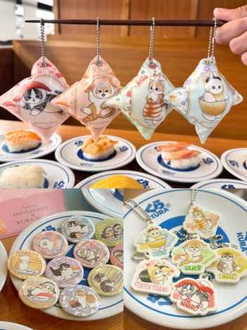 藏壽司最新扭蛋是貓福珊迪！超可愛「鮪魚壽司喵吊飾、鯊魚喵」全都想收集，滿額再送Q翻資料夾！