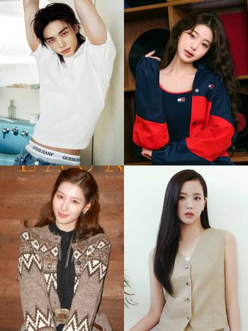 美系品牌火力全開！2026最新「韓星代言陣容」太狂！鉉辰穿GUESS性感瘋、Sana同款Polo菜籃子超值得買！