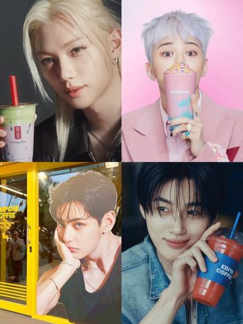 2026最新韓星代言連鎖咖啡&飲料店整理！Felix貢茶聯名新品必喝、BTS金泰亨最愛咖啡台灣也喝得到！