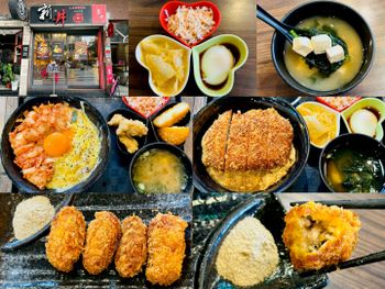 出捷運中山站三分鐘，就能抵達這間人氣超高的【 新丼】！ 不只交通方便，周邊還有百貨公司，吃完飯再逛街超愜意。