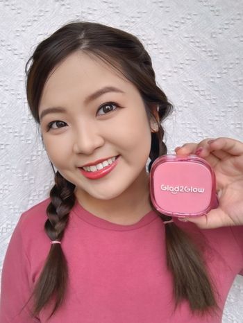 粉嫩包裝的平價氣墊Glad2Glow實測心得!!