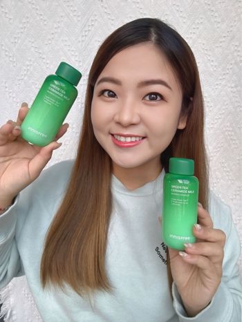 我也想要珉奎的牛奶肌就要用innisfree牛奶水