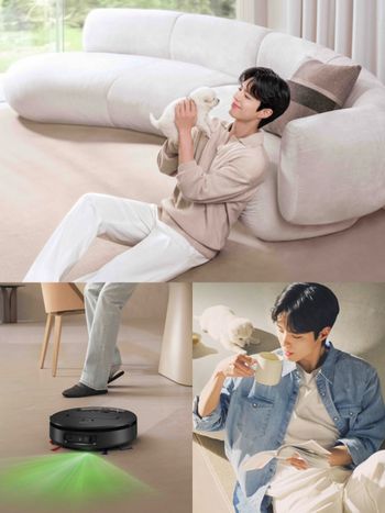 「人間天使」朴寶劍驚喜成為Dyson品牌大使！抱狗狗入鏡廣告帥翻、同款掃拖機器人必買亮點一次看！