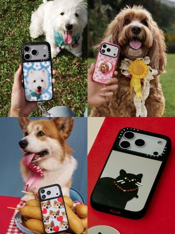 把毛孩印在手機殼上！CASETiFY推出客製化「寵物照片系列」呆呆大頭照、滿版小臉...快被可愛死！
