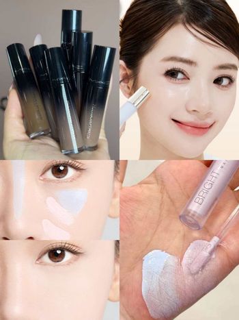 2026網友好評修容/提亮液推薦！眼下三角、法令紋用「這色」秒澎潤，液態修容比粉狀更融膚自然！