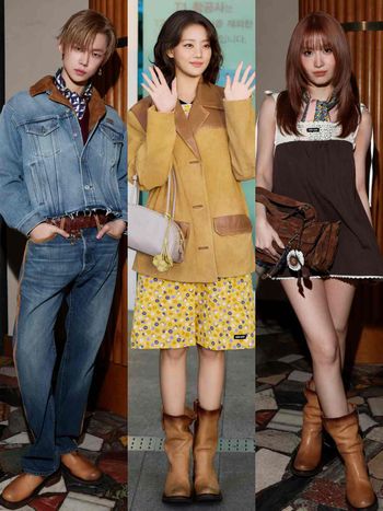 別只買球鞋啦！MIU MIU這雙「皺褶長靴」爆紅！TXT然竣、TWICE Momo韓星都搶穿上身！