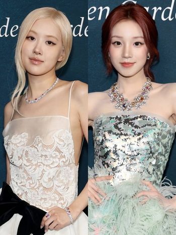 Tiffany紐約晚宴把女神們都找來了！Rosé淡裸妝美的像公主、宋雨琦高清生圖也美的像AI！