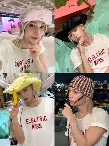 史上最稱職代言人？Felix狂曬四十張Atiissu帥照！粉色「牡蠣寶寶帽」可愛瘋、STAY們存圖存到手軟