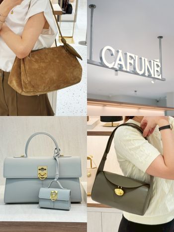 日本女生搶著買！Cafuné包包快閃店再降臨台北！最新「長型麂皮包、晨露藍方包」一進店就要鎖定！