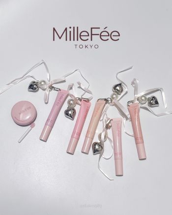 ♡MilleFée♡千康嚴選💗💗 💕水潤唇蜜（共五色）圖文試色版