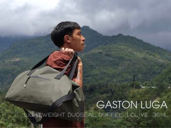 露營推薦旅行袋｜Gaston Luga ．斯德哥爾摩極簡品牌，防水耐髒大容量，限時85折扣優惠中