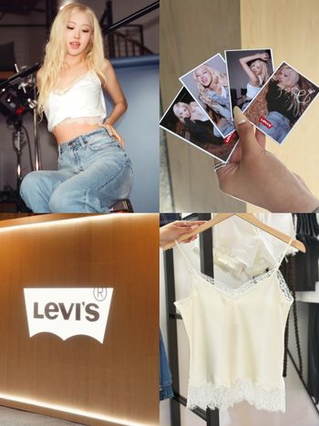 快衝去拍照！Levi's把Rosé廣告場景帶來台北了！「缺貨牛仔褲、 爆款蕾絲上衣」這裡也買得到！