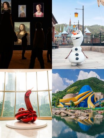 2026香港旅遊必去6大景點活動推薦！迪士尼樂園雪寶迎賓大使可愛爆炸、《蒙娜麗莎展》名畫免費看！