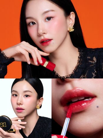 韓星帶貨力再爆！TWICE彩瑛空降DOLCE&GABBANA美妝謬思，果汁水光唇＋紅暈頰彩直接洗版全網！