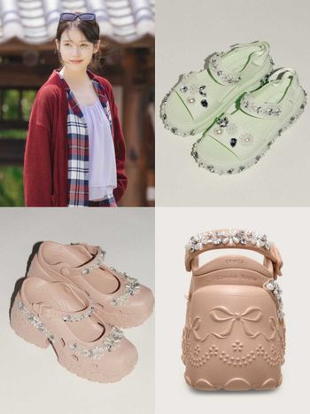 《21世紀大君夫人》IU最愛洞洞鞋有新款！Crocs x Simone Rocha夢幻聯名回歸、瑪莉珍版高跟鞋超美！