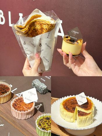 日妞搶爆起司甜點名店BLANCA來台灣了！「經典巴斯克蛋糕、焦香薄餅」必吃甜點&價格一次看！