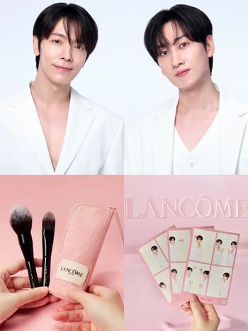 蘭蔻攜手品牌好友SUPER JUNIOR D&E打造限定快閃！解鎖東海＆銀赫人生四格、沉浸式全息合影，太寵ANNIE了！