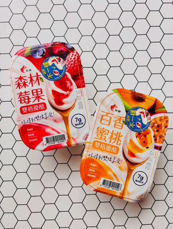 🍑 萊爾富寶藏新品！光泉雙格優酪一吃被原地圈粉
