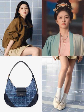 《莫離》白鹿戲裡戲外都美！最新JIMMY CHOO廣告曝光！「鉛筆美腿＋水晶芭蕾鞋」美到移不開眼！