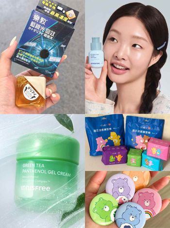 2026開架保養新品速報！DR.WU玻尿酸系列大容量登場、INNISFREE綠茶涼感水凝霜，愛康彩虹熊聯名第二彈萌翻天！