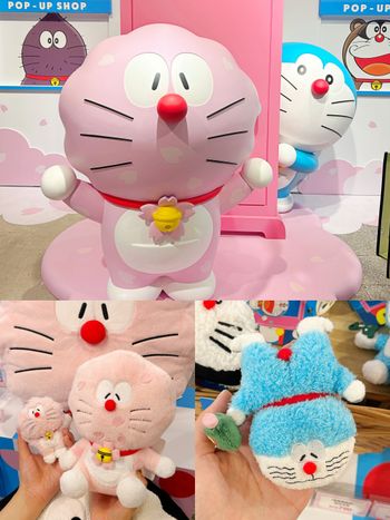「100%哆啦A夢櫻花節」快閃店來了！日妞狂搶超可愛「櫻花哆啦A夢玩偶、扁扁哆啦吊飾」免出國就能買！