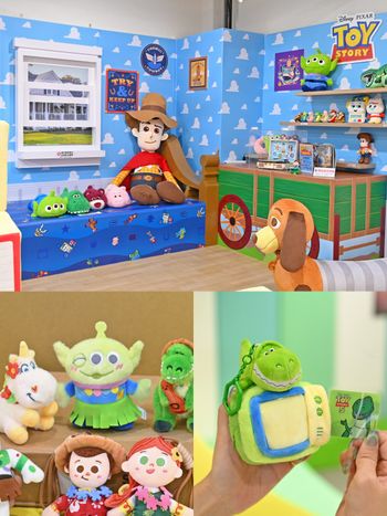 《玩具總動員5》新品太可愛！「莉莉板絨毛吊飾、草裙三眼怪玩偶、胡迪收納包」百元就能收！