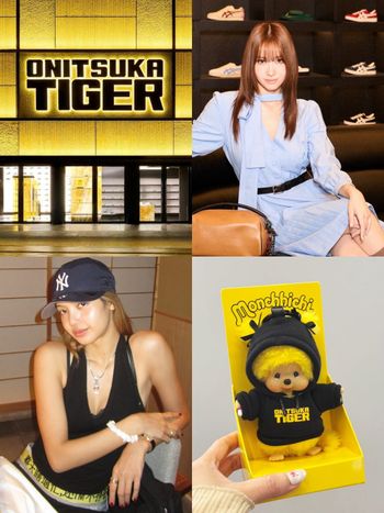 Onitsuka Tiger鬼塚虎蒙奇奇聯名吊飾台灣也開賣了！東京新宿全球旗艦店新開幕、去日本絕對要朝聖！