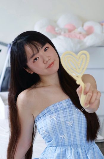 原本只是被愛心造型吸引💗💫