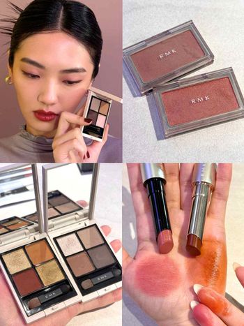 2026最美秋季彩妝！RMK「立體調色眼盤新色、小山羊絨柔霧唇膏」點滿溫柔氛圍，以細膩質感打造秋日高級感妝容！