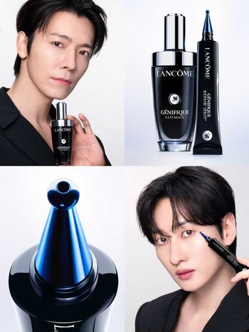蘭蔻要送你去見東海銀赫？！SUPER JUNIOR-D&E新歡「速PRO抗皺筆」居家實現澎潤撫紋，消費滿額抽粉絲見面會！