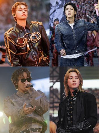 BTS世巡巴黎站根本大型伸展台！LV、Dior、GUCCI、巴黎世家全拚了！舞台訂製服一套比一套精彩！