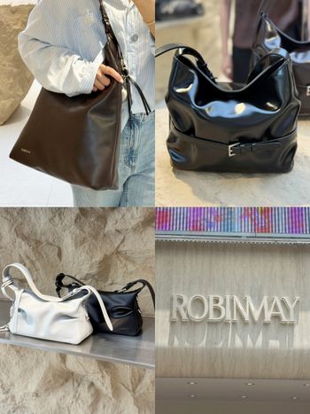台北中山站必逛店再加一！ROBINMAY ELLY首間形象概念店來了！極簡質感風買一咖可以揹很久！