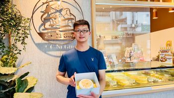 【台中父親節蛋糕推薦】犒賞辛苦的老公👨🏻【2度C Ni Guo 向上店】：35層手作千層的溫柔甜意，真材實料甜而不膩🧁