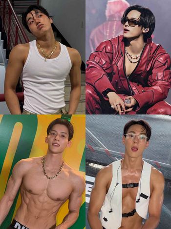 10位韓國胸肌男神盤點！ATEEZ崔傘練成逆天身材圈粉無數，BTOB旼赫WATERBOMB炸裂肌肉線條全網暴動！