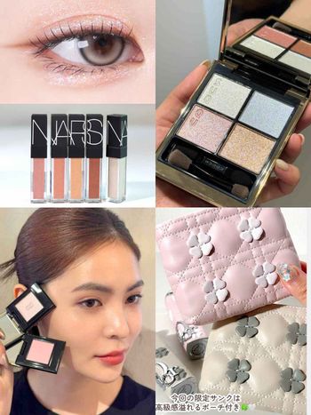 2026秋季眼影新品推薦！NARS首款眼影蜜、SUQQU貝殼碎鑽眼影美瘋，迪奧幸運草系列收藏值破表！