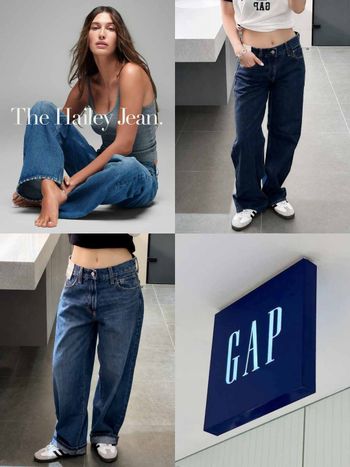 美國已經賣光！Gap聯名Hailey Bieber「神級牛仔褲」台灣預備開賣！兩大版型差在哪、實穿比較一次看！