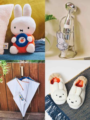 第二波更失控！studio CLIP聯名Miffy偷偷上架新品！室內拖可愛爆、就連美容小物也不放過！