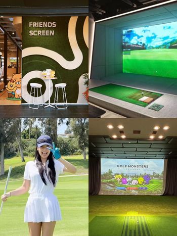 2026台北4大室內高爾夫球場推薦！Friends Golf萊恩主題造景超可愛、「這間」結合高爾夫+酒吧太放鬆！